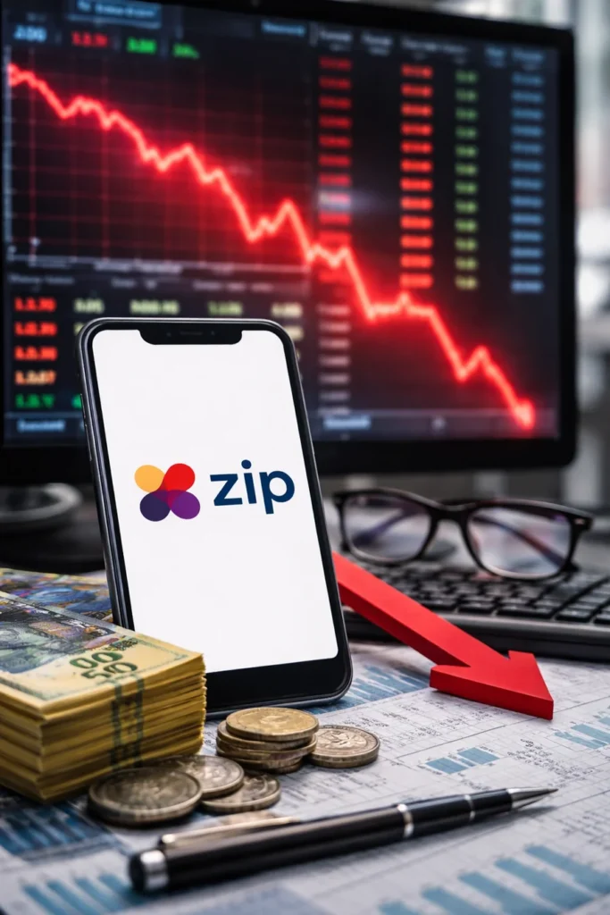 Zip (ASX: ZIP) Share Price Plunges 38% to $1.72 After Earnings Miss — US Growth and Bad Debts in Focus