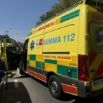 Derrame de sosa cáustica corta la M-50 en Madrid tras choque