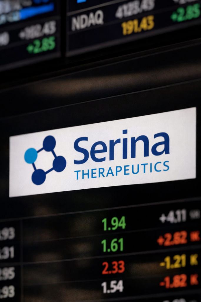 SER Stock Jumps to $2.19 Today on $30M Funding as Smart Money Backs Parkinson’s Drug