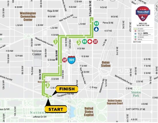 DC Traffic Disruptions Surge as Rock ‘n’ Roll Half Marathon Triggers Major Road Closures