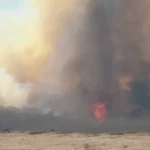 Unified Fire Explodes to 500 Acres Near Belen as Evacuations Expand and Power Cuts Hit 265 Homes