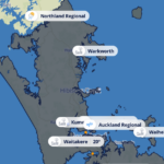 Auckland Weather Today: Showers Clear, Strong Southwesterly Winds as Temperature Hits 22°C