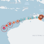 Cyclone Narelle Weakens to Tropical Low After Category 2 Landfall, NT Faces Heavy Rain & Strong Wind Risk