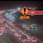 Auckland Traffic Alert: SH18 Crash Blocks Lane, Delays Surge Near Greenhithe