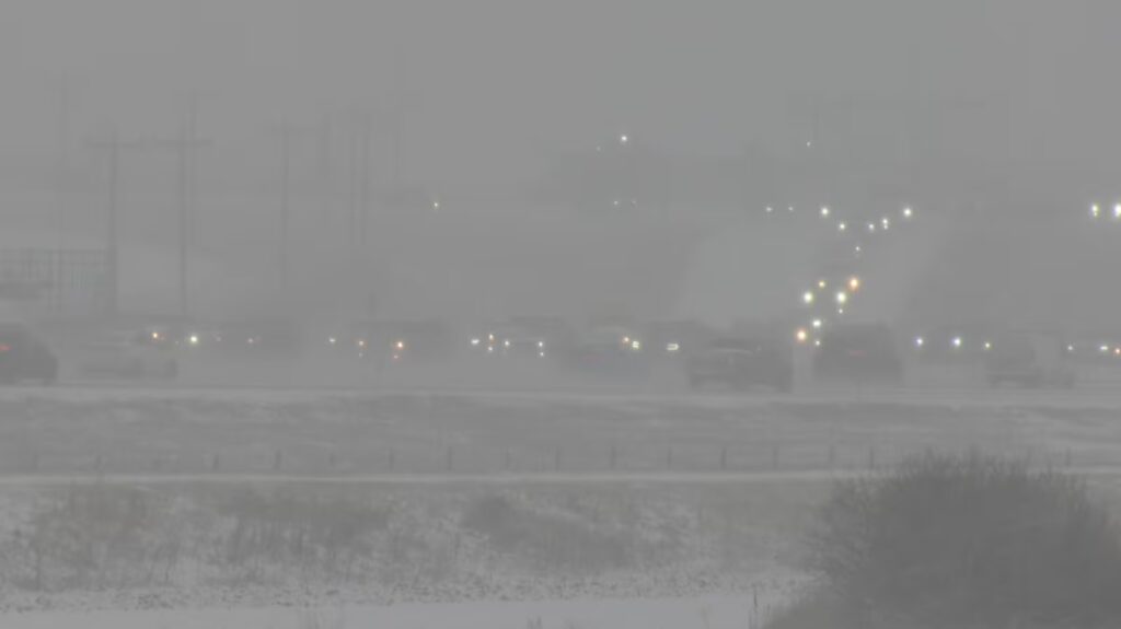 Calgary Snowfall Sparks 159 Crashes With Major Road Closures and Flight Cancellations