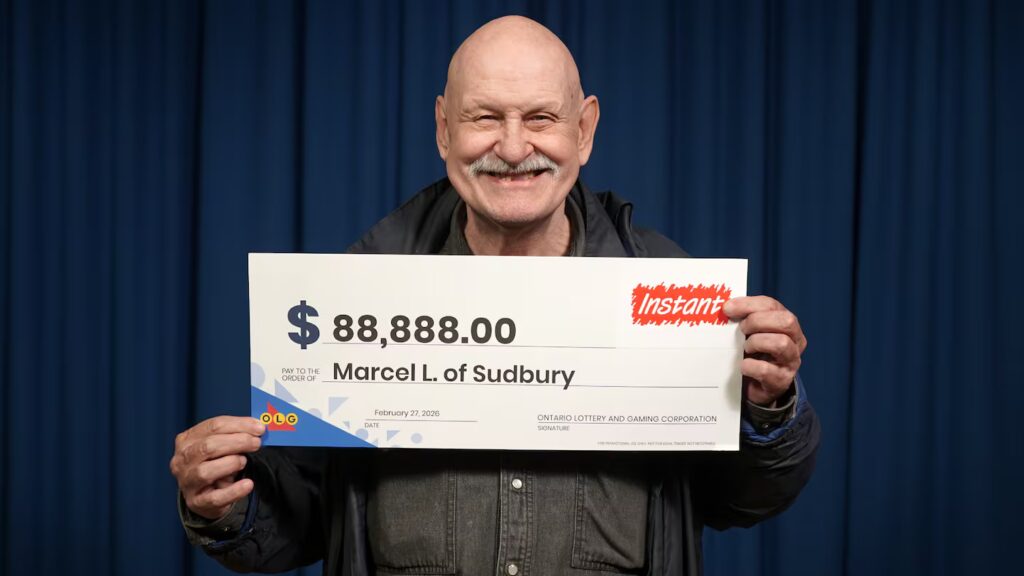 Sudbury Man Wins $88,888 Lotto Prize, Adds to More Than $4M in Previous Wins
