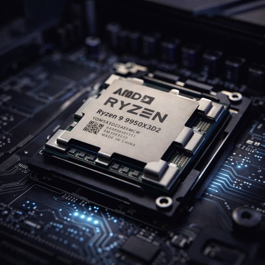 AMD Ryzen 9950X3D2: 208MB Cache CPU Could Boost FPS by 10%—But There’s a Catch