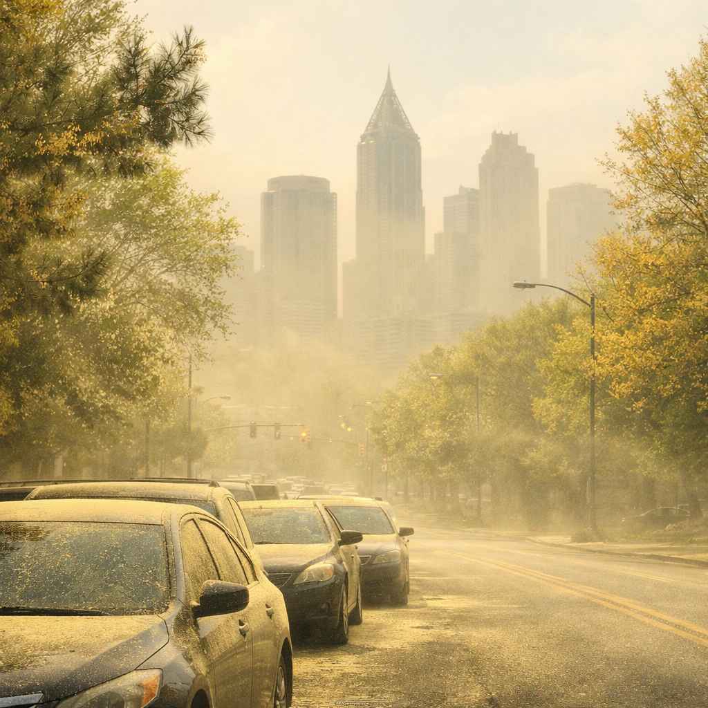Atlanta Pollen Count Hits 2,792: Allergy Season Surges as Tree Pollen Spikes in March 2026