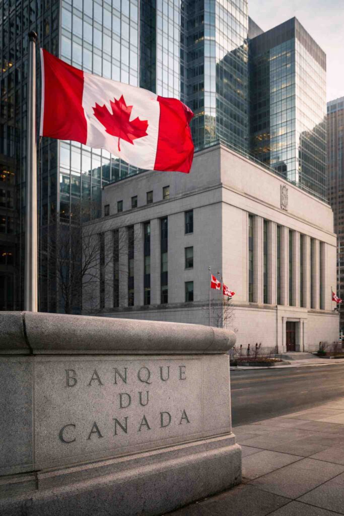 Bank of Canada Holds Rates at 2.25% as Oil Surge Reshapes 2026 Interest Rate Outlook