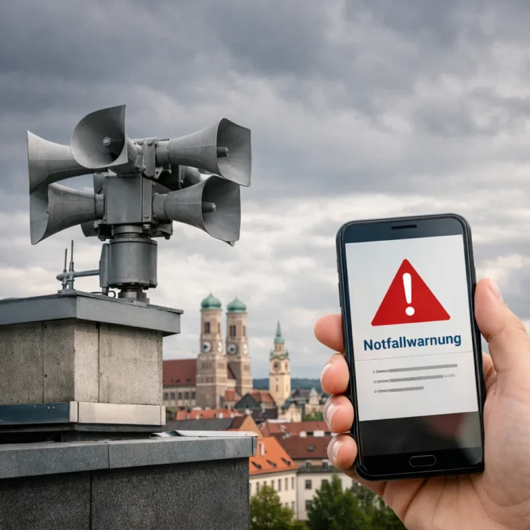 Bayern Sirenen-Test um 11 Uhr: Warnsysteme und Handy-Alarm werden landesweit geprĂĽft