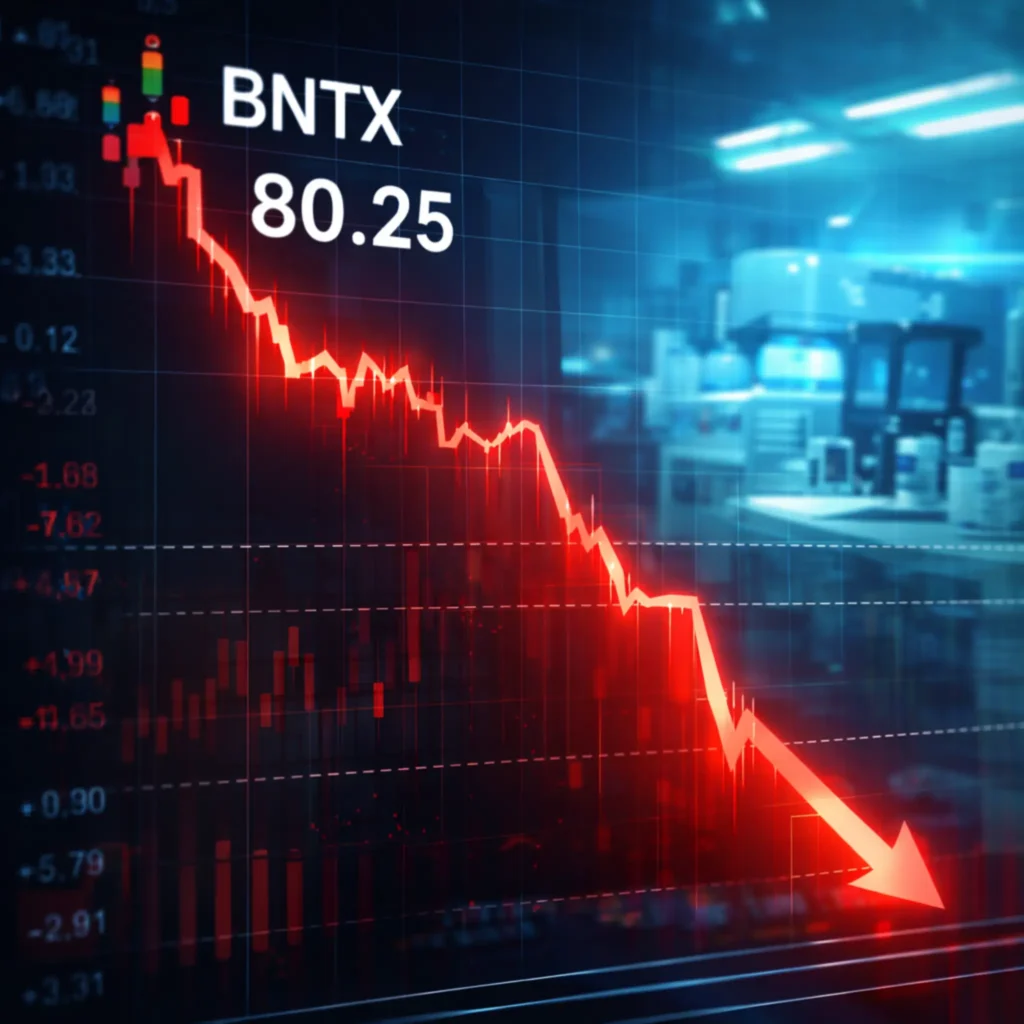 BioNTech (BNTX) Stock Plunges 21% to $80.25 Today After Earnings Report