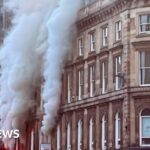 Glasgow Fire Shuts Down Central Station After Explosion Reported on Union Street