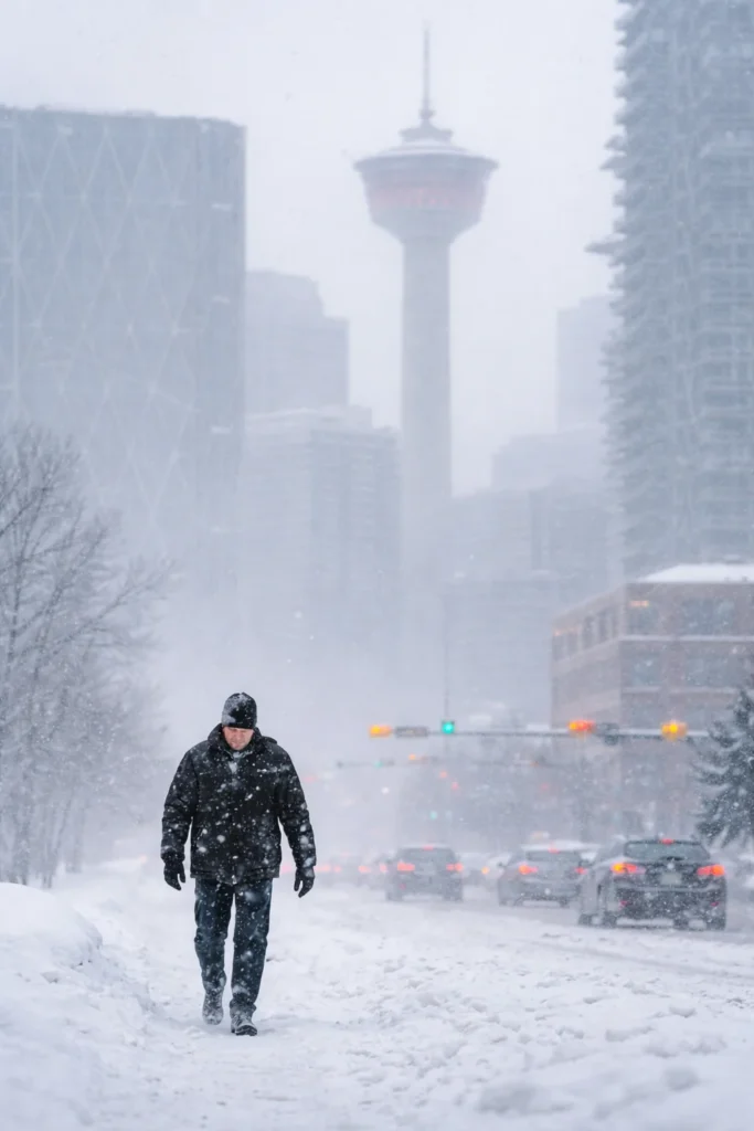 Calgary Weather Alert as Snowfall Warning Issued With Up to 20 cm Snow Expected Sunday
