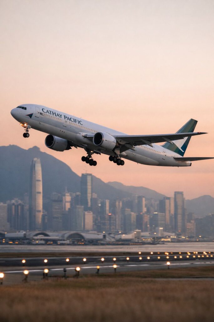 Cathay Pacific Stock Surges 4.75% to HK$13.22 Today After HK$10.8B Profit and Record Revenue