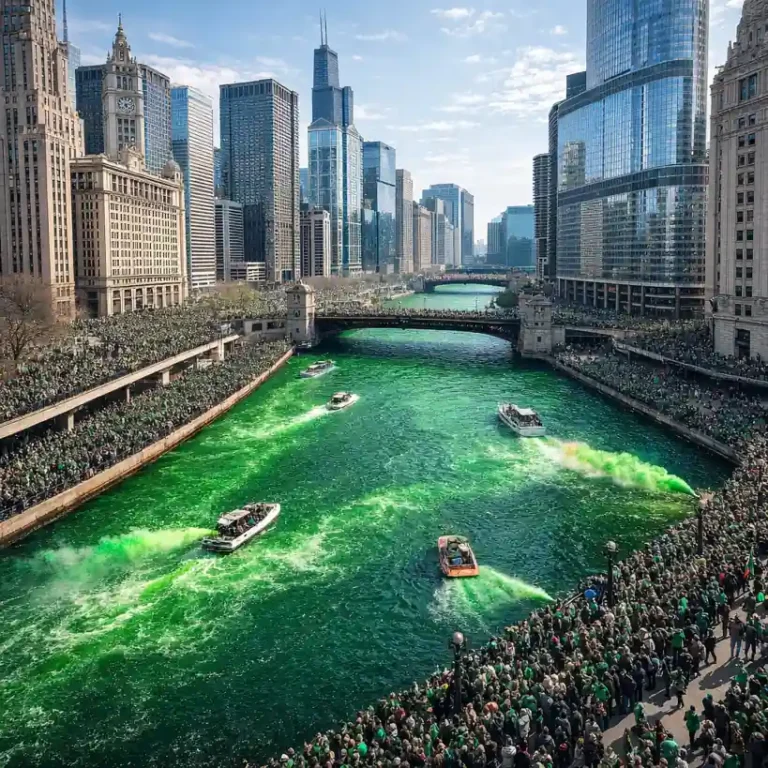 Chicago St. Patrick’s Day 2026: Green River, Massive Parade and 3 Major Road Closures