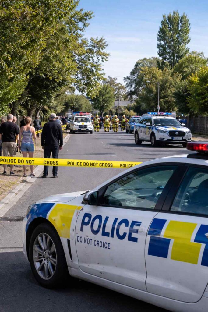 Christchurch Explosive Scare: Burnside Evacuated After High-Risk Substance Found Near Sheffield Crest