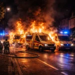 London Fire Shock: 4 Jewish Ambulances Burn in Suspected Arson Attack in Golders Green