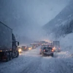 Coquihalla Highway Closure Sparks Travel Chaos as 15 cm Snow Hits B.C.