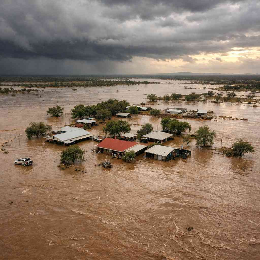 Cyclone Narelle Hits 250 km/h: Bullara Station Flooded, Livestock Loss and Massive Damage Reported