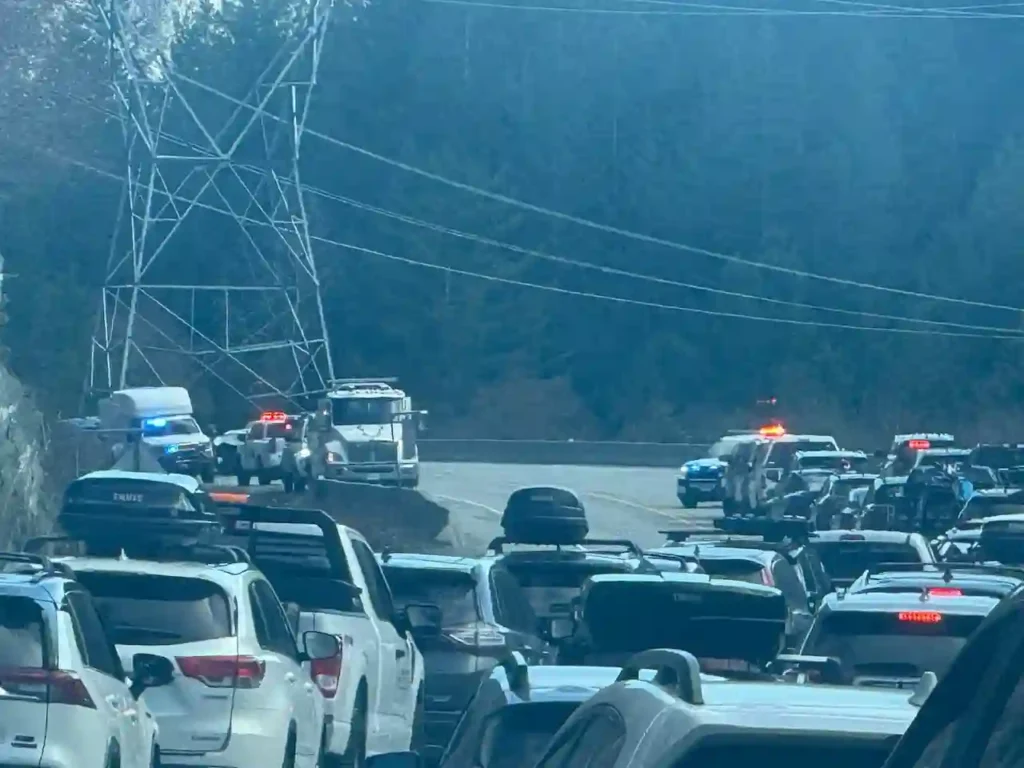 Highway 99 Closed Near Squamish After Crash, 3 Hospitalized, One Critical