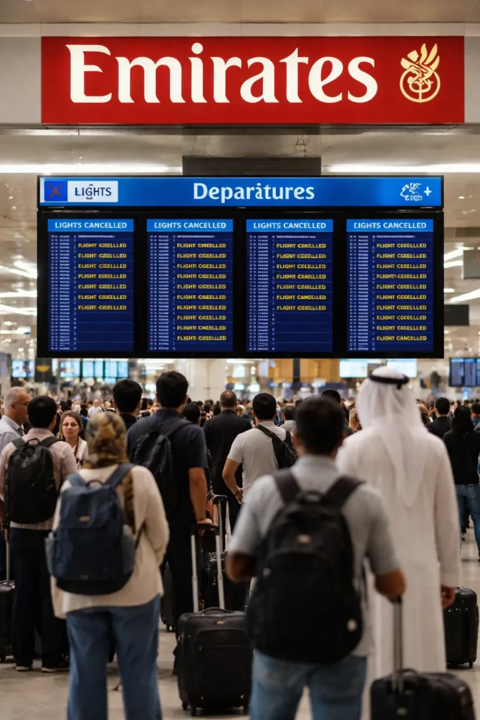 Emirates Cancels All Dubai Flights as US–Israel War on Iran Intensifies Across Gulf