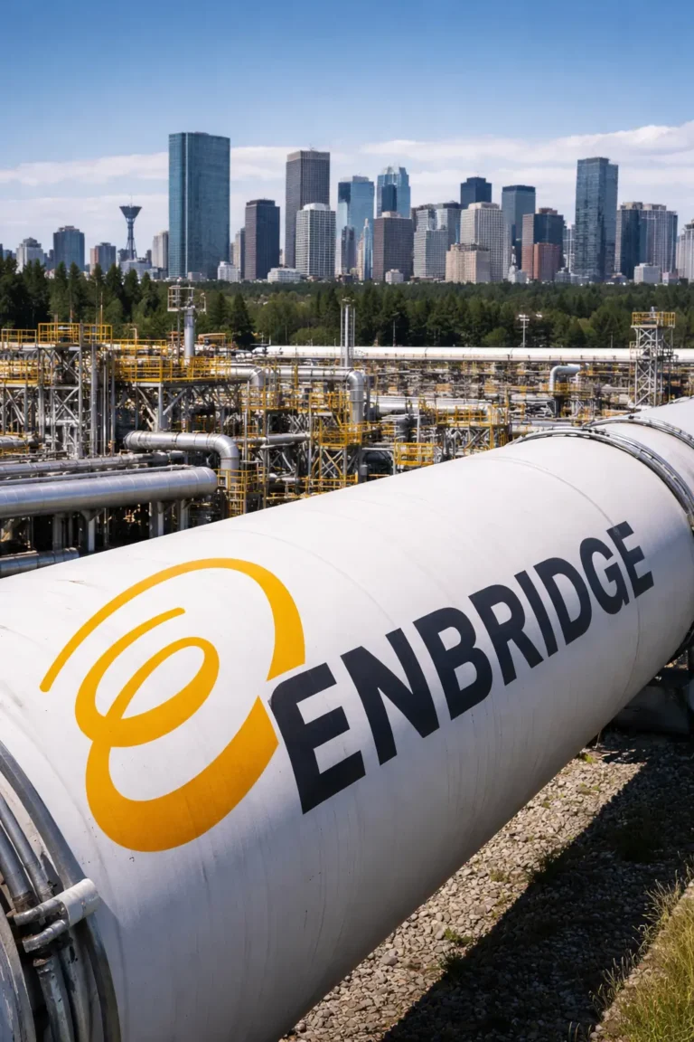 Enbridge Stock Today Holds Above $53 as Hedge Funds Back ENB Despite 97% Stake Cut