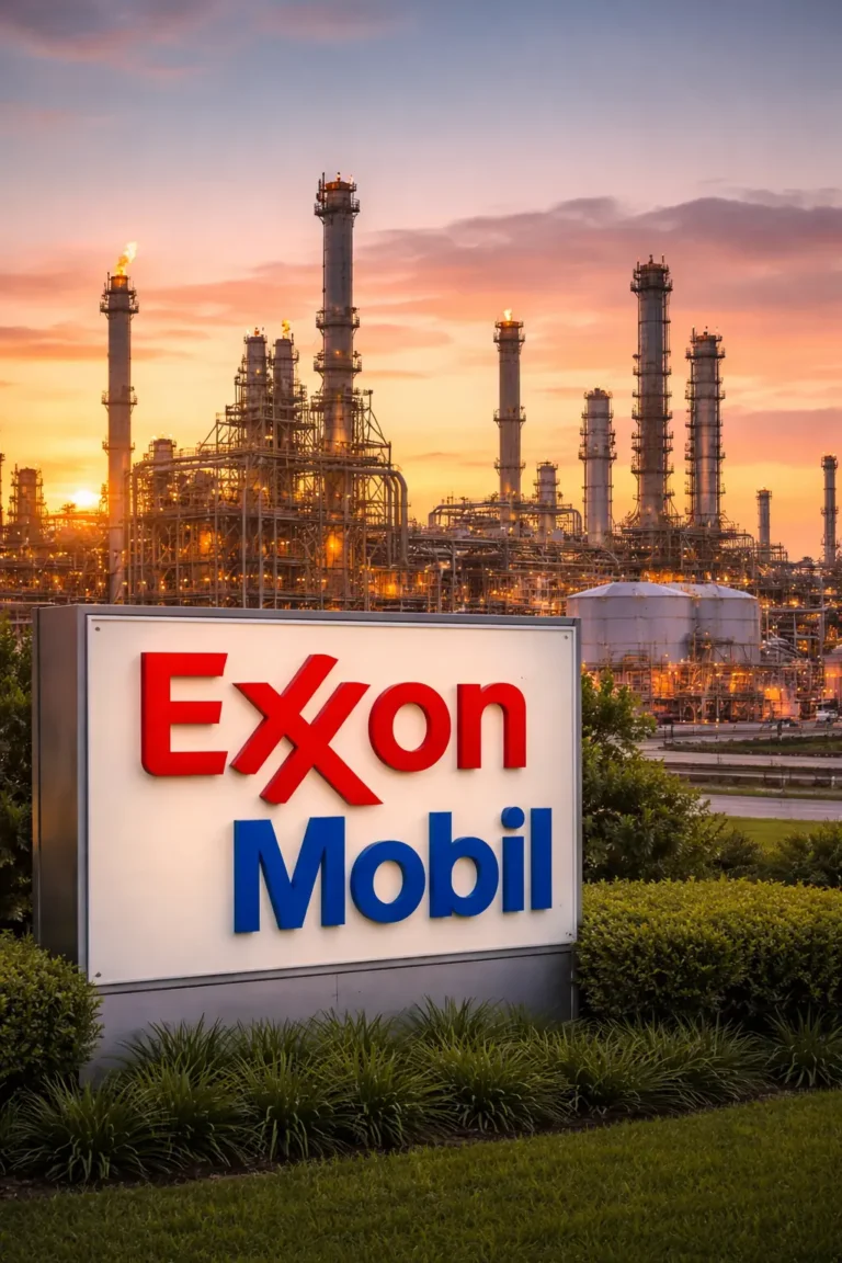 Exxon Mobil Stock Jumps 4.5% Today as Oil Surges 8% on Iran Supply Fears
