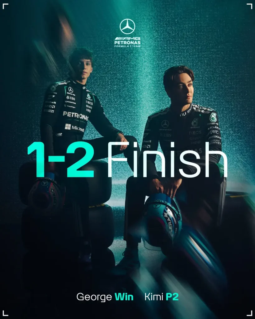 George Russell Wins F1 Australian Grand Prix 2026 as Mercedes Secures Melbourne One-Two