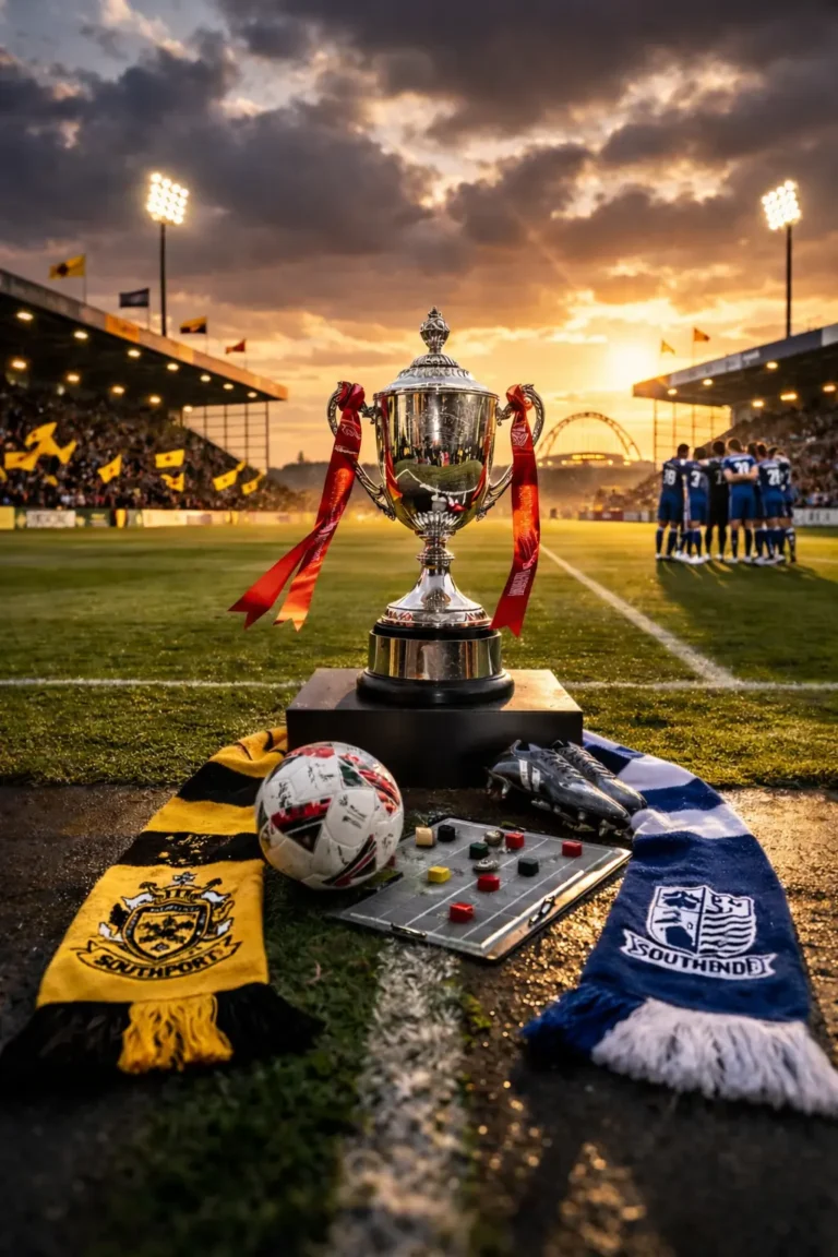 FA Trophy Draw: Southend Face Southport Away in High-Stakes Semi-Final Clash