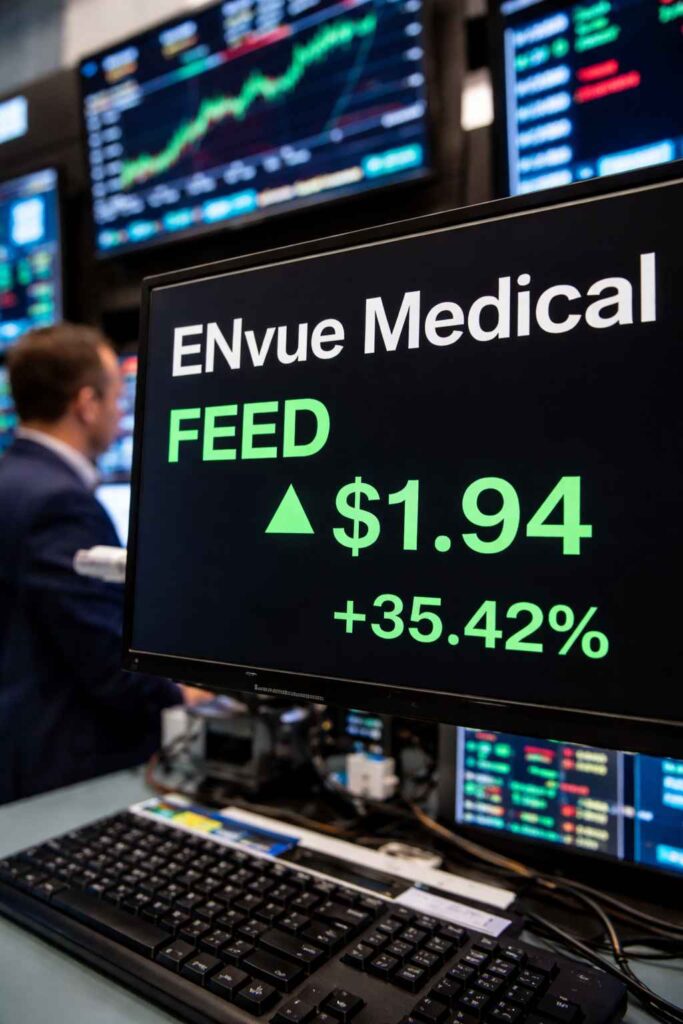 ENvue Medical (FEED) Stock Jumps 35% to $1.94 Today After 714-Bed Hospital Deal