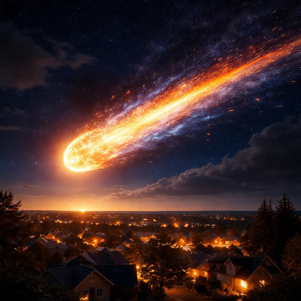 1 Giant Fireball Lights Up Ohio Sky — Meteor Shockwave Heard Across 2 States