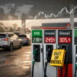 Fuel Prices Hit $3 in NSW as Diesel Shortages Spread Across 80 Petrol Stations