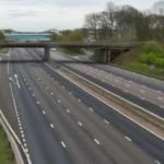 M6 Closed for Hours After Car Crashes Into Water Near Knutsford, Driver Rescued