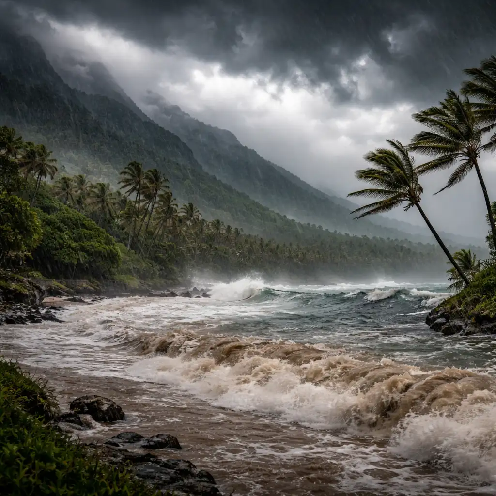 Hawaii Schools Close as Powerful Kona Storm Brings 15 Inches Rain and 60 MPH Winds
