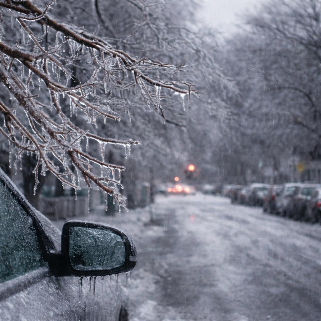 Major Ice Storm Alert for Quebec and Ottawa as 30 mm Freezing Rain Expected
