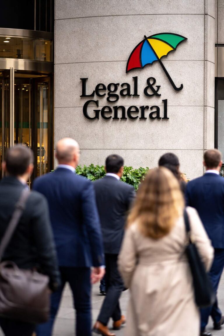 Legal & General Shares Rise 2.41% Today to 246.80p After 6% Drop as Dividend Yield Nears 9%