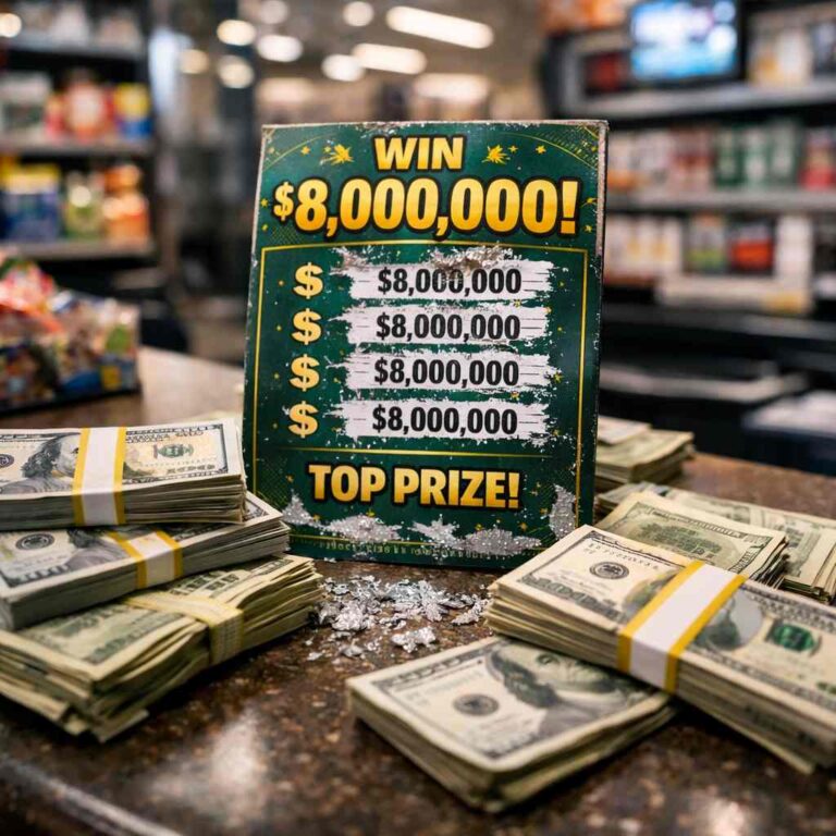 Georgia Man Turns $50 Scratch Ticket Into $8 Million Win, Takes Home $3.45M After Taxes