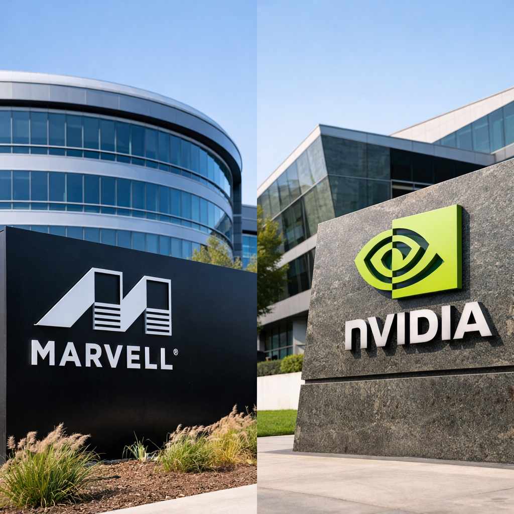 Marvell Stock Surges 8% to $95 Today After Nvidia’s $2 Billion AI Bet