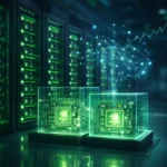 Nvidia AI data center servers representing Groq 3 and Vera Rubin platform infrastructure