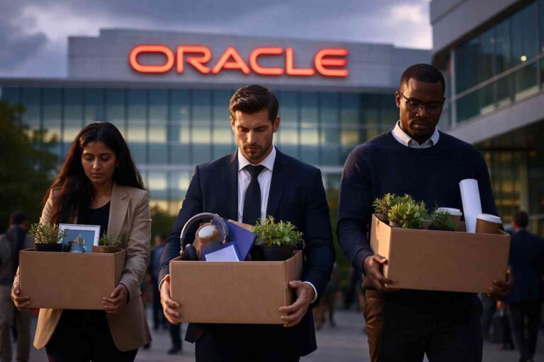 Oracle Layoffs Shock as New CFO Gets $26M Stock, Workers Allege ‘Algorithm’ Behind Job Cuts