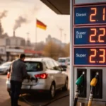 Ostdeutsche Wirtschaft gerät unter Druck durch steigende Kraftstoffpreise