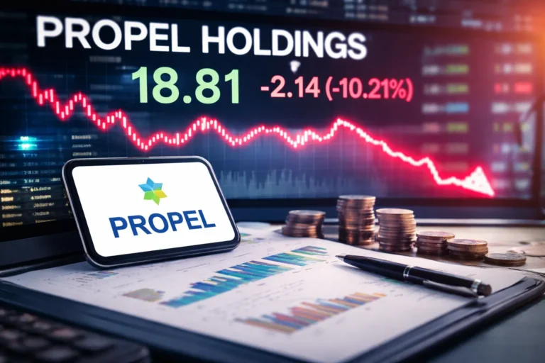 Propel Holdings (PRL.TO) Falls 10% as Q4 Net Income Drops 49%, ROE Slides to 9%