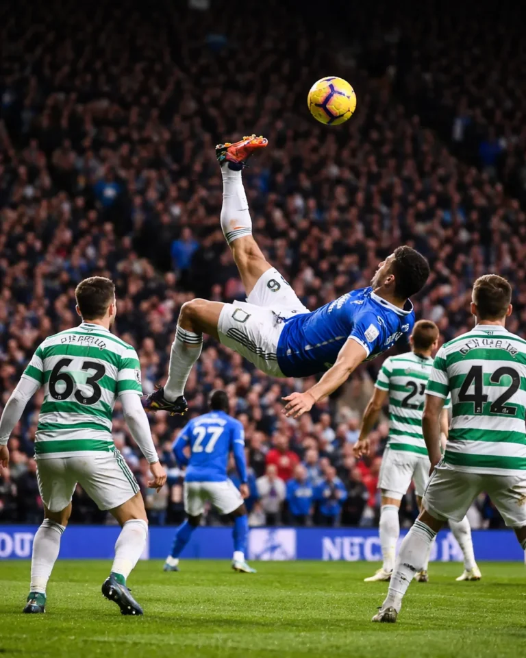 Rangers 2-0 Celtic: Chermiti Overhead Kick Stuns Ibrox as Title Race Tightens