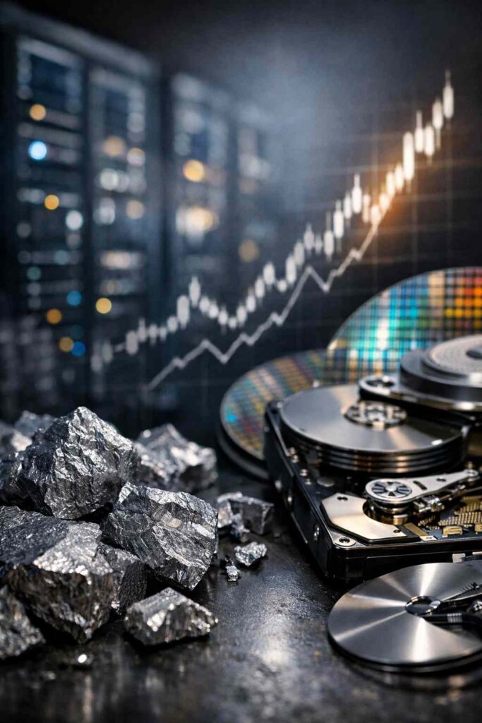 Ruthenium Prices Hit Record $1,750 as AI Boom Drives 212% Surge, Supply Deficit Looms