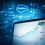 Salesforce CRM stock rise today