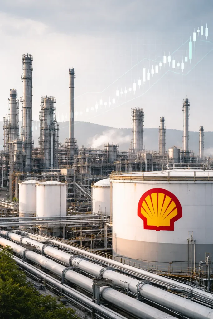 Shell Shares Fall to £34.55 Today as Jiffy Lube Sale Signals 68% LNG Growth Outlook