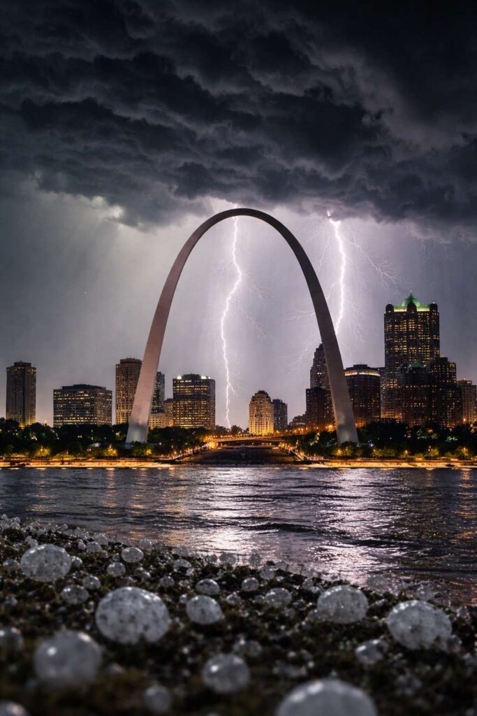 St. Louis Weather Alert: Severe Storms With 60 MPH Winds, Large Hail and Tornado Risk Tuesday Night