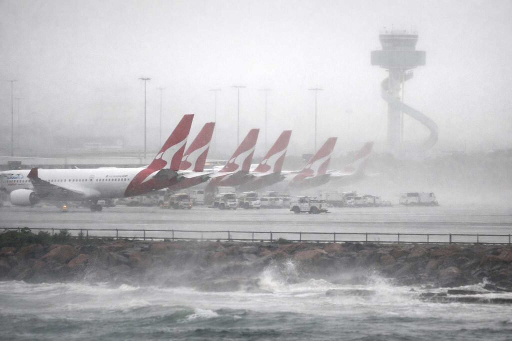 Sydney Airport Chaos: Flights Cancelled as 110 km/h Winds Slam City