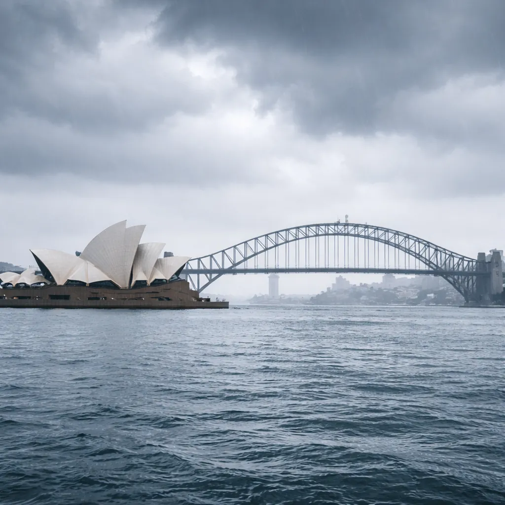 Sydney Weather Update: Morning Showers, Wind Warnings and Cooler Conditions Across NSW Coast