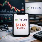 Telus Stock Falls Today to $17.65 (-1.12%) as 9.4% Yield Raises 30% Dividend Cut Risk